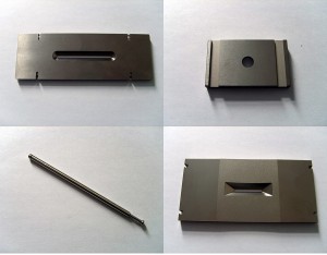 Tungsten ion implantation parts